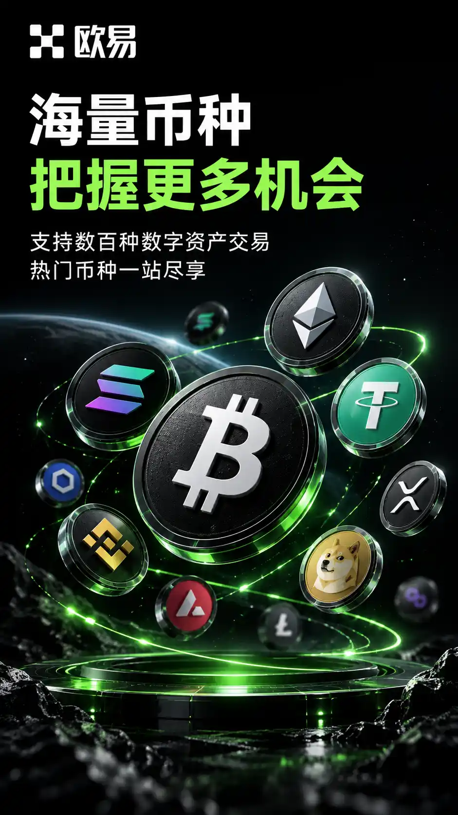 欧易OKX现货交易界面